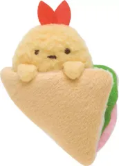 【中古】ぬいぐるみ えびふらいのしっぽ(えびサンド) てのりぬいぐるみ 喫茶すみっコテーマ 「すみっコぐらし」