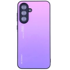 Galaxy A36 5G ケース SC-54F グラデーション ハイブリット ケース 【Color】ピンク・パープル