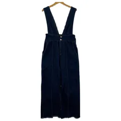 ZARA ザラ デニムサロペット sizeEUR M/ネイビー