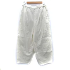 スタディオクリップ Studio Clip ワイドカーブパンツ ロング丈 F+ アイボリー /SM13