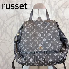russet ラシット　リュック　総柄　グレー　バックパック