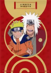 【中古】クリアポスター A3クリアポスターうずまきナルト＆自来也(隣り合わせ/笑顔) 「一番くじONLINE NARUTO-ナルト- 疾風伝 伝説の三忍」 F賞