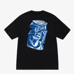 STUSSY(ステューシー) ソーダ 缶 Tシャツ 黒 S