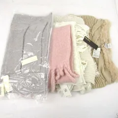 ベルメゾン他 マフラー スヌード 未使用 5点セット まとめて 大量 ブランド レディース BELLE MAISON etc