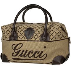 グッチ GUCCI ディアマンテ ボストンバッグ ハンドバッグ ボストンバッグ キャンバス ブラウン 181496 レディース 【中古】