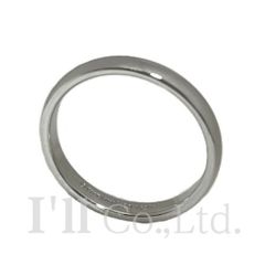 Tiffany&Co.　ティファニー　フォーエバー　ウェディング　バンド　リング　3MM　60001820　Pt950　16号　ブランドジュエリー　アクセサリー　指輪　プラチナ　PT950　ウェディング　3mm【中古】【76452】