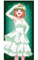 [중고] 잡화 D. 나카노 요바 (웨딩 드레스 ver.) 120cm 빅타월[영화 오등분의 신부]