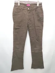 ◇ Θ EDWIN エドウィン コットン デニム　パンツ サイズ32 ブラウン レディース P  【1410230015764】