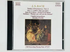 CD BACH Suites Overtures Vol.1 / バッハ NAXOS 8.550244 U03