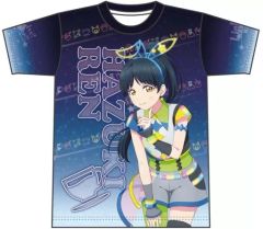 [중고] 의류 하즈키 사랑 풀 그래픽 티셔츠 풀 컬러 L 사이즈 [러브라이브! 슈퍼 스타!!]