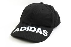 アディダス キャップ メッシュ スポーツ 帽子 ブランド ジュニア キッズ 男の子用 ONEサイズ ブラック adidas 【中古】