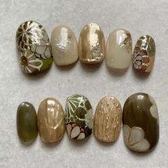 【現品】振袖ネイルチップ