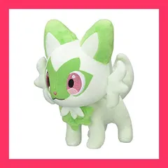 【スタッフおすすめ！】ポケモンセンターオリジナル ぬいぐるみ ニャオハ 20*17*20(H*W*D:*)