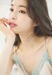 上西星来 超セクシー かわいい 美人 水着下着 巨乳美脚美尻 イラストアート B2ポスター