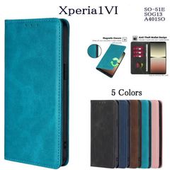 Xperia1VI レザー手帳型ケース　SO-51E/SOG13/A401SO