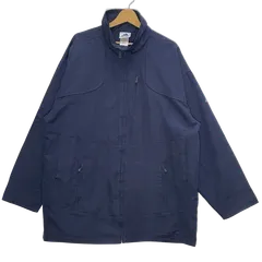 90's vintage adidas アディダス 90年代 万国旗  ジャケット ワンポイントロゴ刺繍 カンボジア製 XOサイズ ネイビー