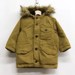 ギャップ モッズコート ファー付き ジャンパー アウター ベビー 男の子用 2YEARSサイズ オリーブ GAP 【中古】