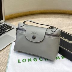 LONGCHAMP ロンシャン LE PLIAGE XTRA XS ミニ ショルダーバッグ レディース ポシェット グレー