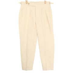 HAVERSACK ATTIRE(ハバーサック アタイア) サイドアジャスター シアサッカー スラックス パンツ サイズL 古着