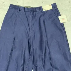 新品 UNIQLO×INES DE LA FRESSANGE コトンワイドパンツ　　ユニクロ×イネス ド ラ フレサンジュ Wネーム 別注 定価3990円 早4481