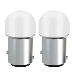 6000-6500K 汎用 車用トラック用品 3020SMD LEDバルブ P21 BAY15D ウインカーランプ 1157 段違い180度 バックランプ コーナーランプ テールランプ ブレーキランプ ホワイト LED 2個セット 12V-24V ダブル球 S