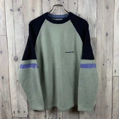 OLD QUIKSILVER 00s クイックシルバー ニット セーター Mのサムネイル