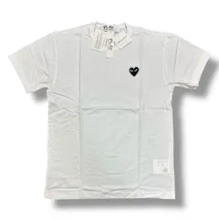 未使用品 PLAY COMME des GARCONS RHINESTONE HEART Tシャツ ラインストーンハート プレイコムデギャルソン AX-T801-051