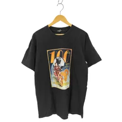 ハーレーダビッドソン HARLEY-DAVIDSON USA製  100周年記念 両面プリントTシャツ  メンズ import：L 