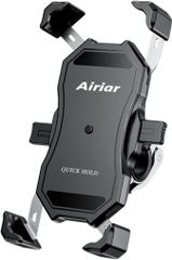【Airiar公式(アイリア)】 自転車 スマホホルダー 防水 スマホ 携帯 ホルダー バイク 自転車用スマホホルダー クイックホールド Kaedear for Cycling AR-M11C (22mm/25.4mm/32mm)