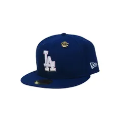 美品 NEW ERA ニューエラ x Big League Chew ビッグリーグチュー x MLB Los Angeles Dodgers 59FIFTY CAP ロサンゼルス ドジャース 59フィフティー キャップ ブルー 帽子 サイズ60.6 julz