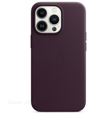 未使用 Apple 純正 iPhone13 Pro レザーケース ダークチェリー MagSafe対応 アップル 13プロ 並行輸入品 apple純正ケース SIBA13pro