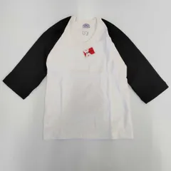 美津和タイガー エクスラン M ホワイト ブラック MISTUWA TIGER 少年野球 子供 アンダーシャツ デッドストック ヴィンテージ