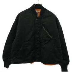 FACETASM ファセッタズム 22AW CROPPED MA-1 JACKET クロップドフライトボンバージャケット TOF-JK-M05 ブラック 3のサムネイル