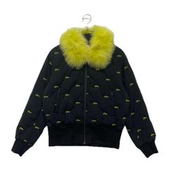 JACK BUNNY!! - coco 中古 ジャックバニー Jack Bunny!! レディース ダウンジャケット 1(M) 黄 イエロー 2WAY ダブルジップ 防寒 中古 レディース ジャックバニー Jack Bunny!! ダウンジャケット