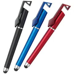 スマホスタンドにもなるボールペン&タッチペン (42-55) ※単品販売(色指定不可)