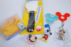 ディズニー グッズ いろいろ セット タオル レディースパジャマM／しゃもじ／タオル2枚／ミッキーキーホルダー2個／ストラップ付き Disney Mickey