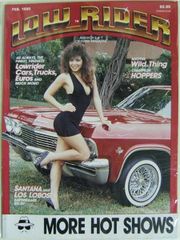 【US版 ローライダーマガジン】1990年2月号【Vintage Lowrider Magazine USA】February 1990 絶版 ビンテージ 輸入雑誌 自動車雑誌 カーマガジン カスタムカー 自動車 雑誌 カスタム 改造 ペイント アメ車