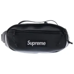 SUPREME (シュプリーム) 23AW Leather Waist Bag ボックスロゴ レザーウエストバッグ ショルダーバッグ ブラック