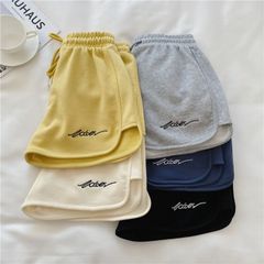 ショートパンツ 夏 新作 レディース ルームパンツ ハイウエスト ゆったり 部屋着 外出 xzzhang309
