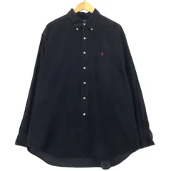 古着 ラルフローレン Ralph Lauren BLAIRE 長袖 ボタンダウン コーデュロイシャツ メンズXL相当/eaa476292
