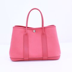 【HERMES エルメス】ガーデンパーティ TPM バッグ トートバッグ ブーゲンビリア ネゴンダ×トワルオフィシエ □O刻印