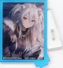 【中古】アクリルスタンド・アクリルパネル 獅白ぼたん オーロラアクリルスタンド 「一番くじ ホロライブ アートアクリルコレクション」 A賞