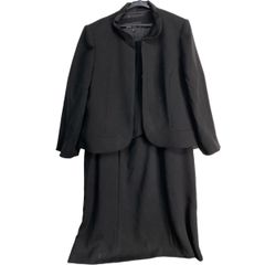 SOIR PERLE セットアップ　ワンピース　ノーカラー　JS