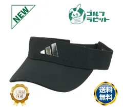 【新品】アディダス　adidas　ゴルフ　サンバイザー　ブラックのサムネイル