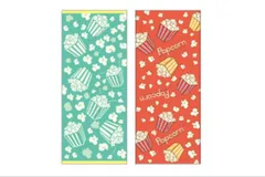 マル 【送料無料】 【yup】【ヤップ】フェイスタオル2Pセット【ハッピーポップコーン】 【お菓子】【食べ物】【タオル】【たおる】【フェイスタオル】【2枚組】【2枚入り】【2枚セット】【雑貨】【グッズ】