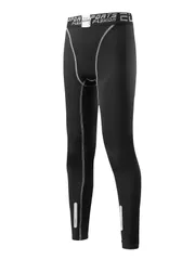 [THREEGUN] キッズ コンプレッションタイツ スポーツ タイツ トレーニングウェア ジュニア 着圧レギンス 速乾 スパッツ 子供 冷感 UVカット 男女兼用