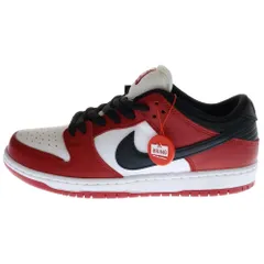 NIKE SB (ナイキエスビー) DUNK LOW PRO CHICAGO ダンク プロ シカゴ ローカットスニーカー レッド/ホワイト US8.5/26.5cm BQ6817-600