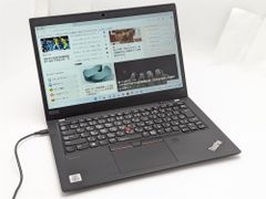 激安 第10世代i5-10210U 高速SSD フルHD 13.3型ワイド ノートパソコン Lenovo X13 中古良品 メモリ8GB 無線 Bluetooth Windows11 Office済
