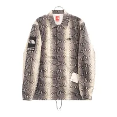 SUPREME (シュプリーム) 18SS ×THE NORTH FACE Snake Coaches Jacket NP11803I ザ ノースフェイス スネーク コーチジャケット グレー