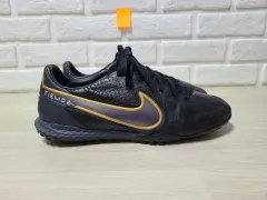 Nike Tiempo Natural IV Leather IC Fluorescent Yellow/Black